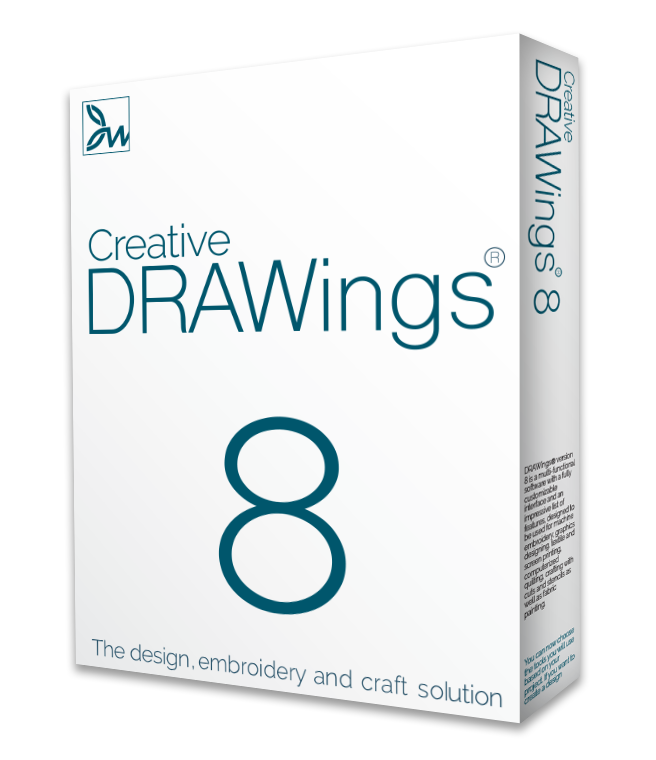 Creative DRAWings Embroidery Software   Cr. Draw 8 