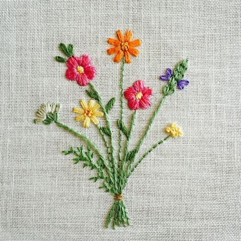 Embroidery Flower